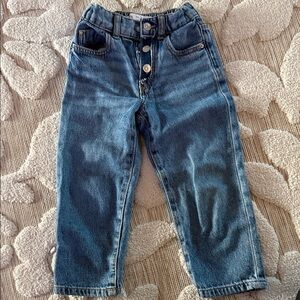 Zara Kids Girl Classic Blue Jeans